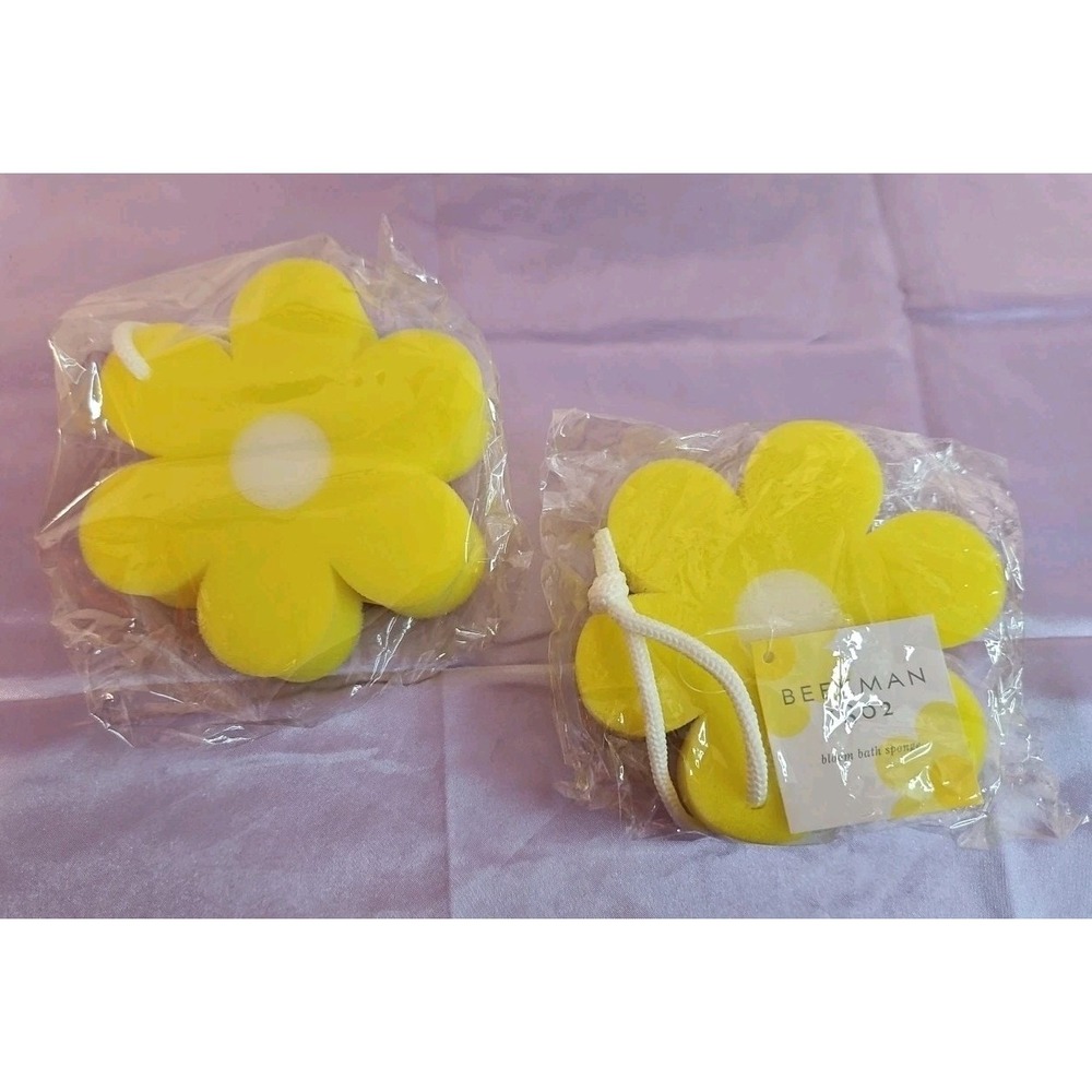 Beekman 1802 Bloom Bath‎ Sponge/Loofa - Brand New Lot Of 2